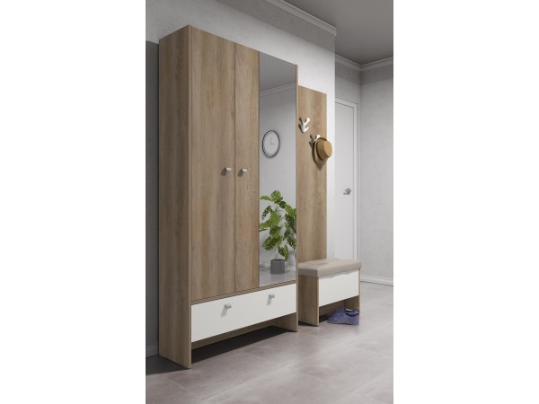 Σύνθεση εισόδου ξύλινη ANTRE 1 160x196x39 DIOMMI 42-009